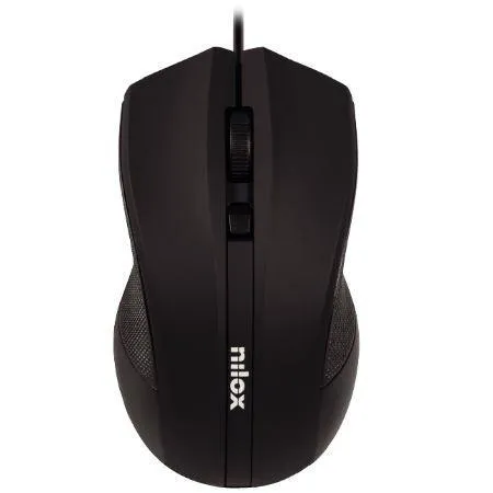 Nilox Ratón MOUSB1002 USB 1600 DPI