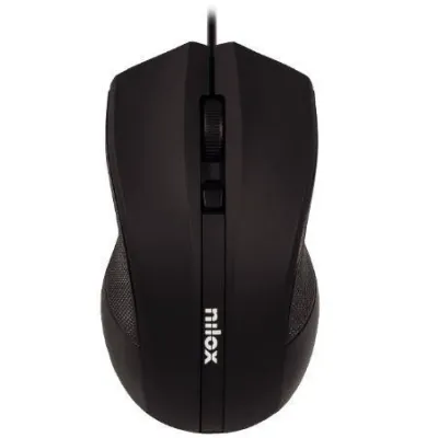 Nilox Ratón MOUSB1002 USB 1600 DPI