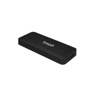 CAJA EXTERNA M.2 USB-C TOOQ TQE-2280B PARA M.2 NVMe PCIe USB 3.1 GEN2 NEGRA