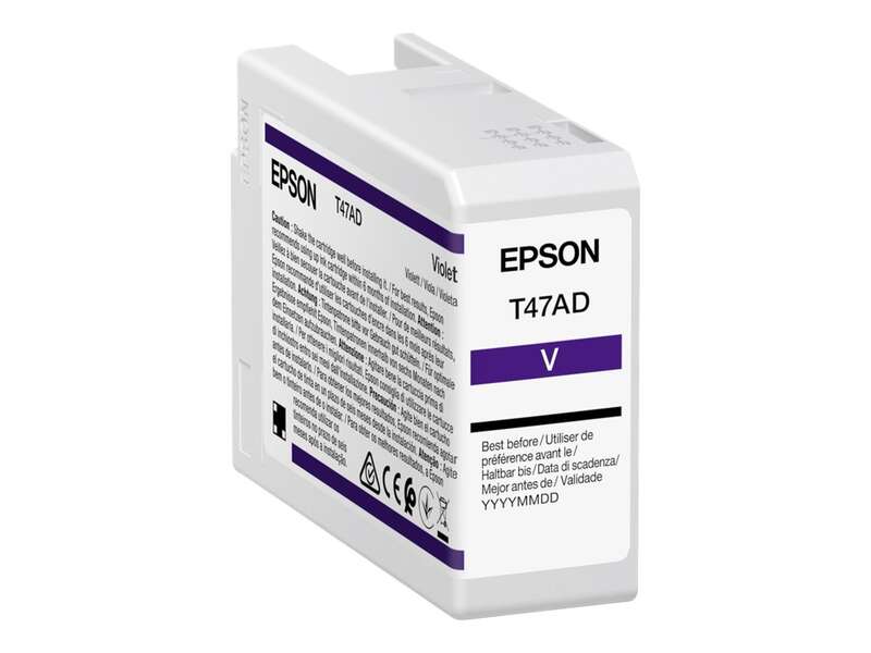 Epson T47Ad Violeta Cartucho De Tinta Original - C13T47Ad00