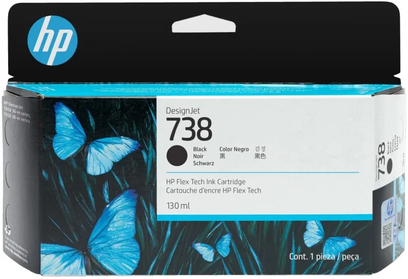 Hp 498N4A Negro Cartucho De Tinta Original - 738
