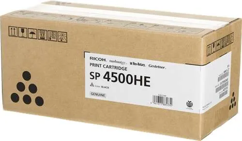 Ricoh Aficio Sp4510 Negro Cartucho De Toner Original - Sp4500He/407318
