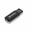 Verbatim Pendrive Retráctil USB-C 3.2 128GB Negro
