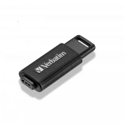 Verbatim Pendrive Retráctil USB-C 3.2 128GB Negro