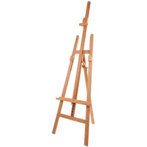 Talens MABEF Caballete Trípode Lira Basic Ajustable de Madera