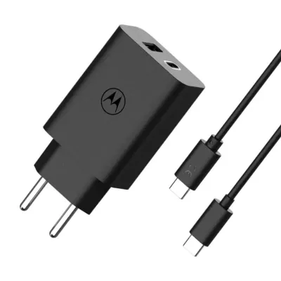 Motorola Cargador de Pared Turbo Power 50W con Cable USB-C