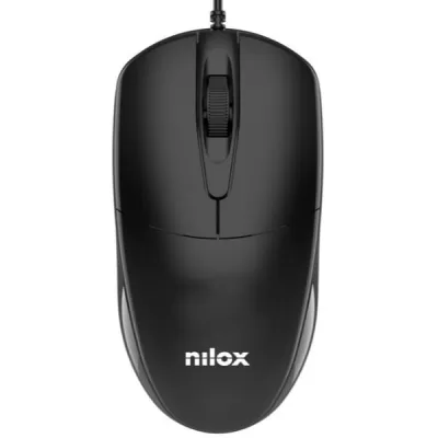 Nilox Ratón USB 1200 DPI Negro