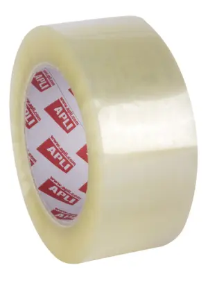 Apli Precinto Basic PP Acrílico 25 Micras 48mm x 132m Transparente