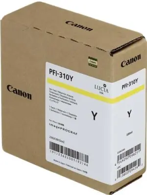 Canon PFI310 Amarillo Cartucho de Tinta Original 2362C001/PFI-310Y