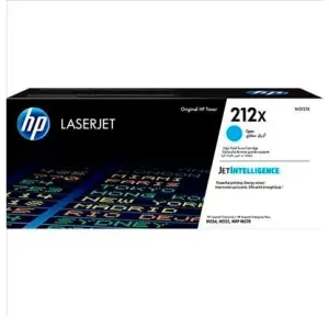 HP Toner Cian 212X para LaserJet Enterprise M554, M555, M578