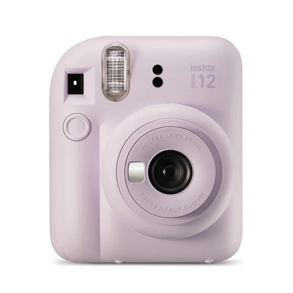 Fujifilm Instax Mini 12 Lilac Purple Camara Instantanea - Tamaño De Imagen 62X46Mm - Flash Auto - Exposicion Automatica - Mini Espejo Para Selfies - Modo Primer Plano