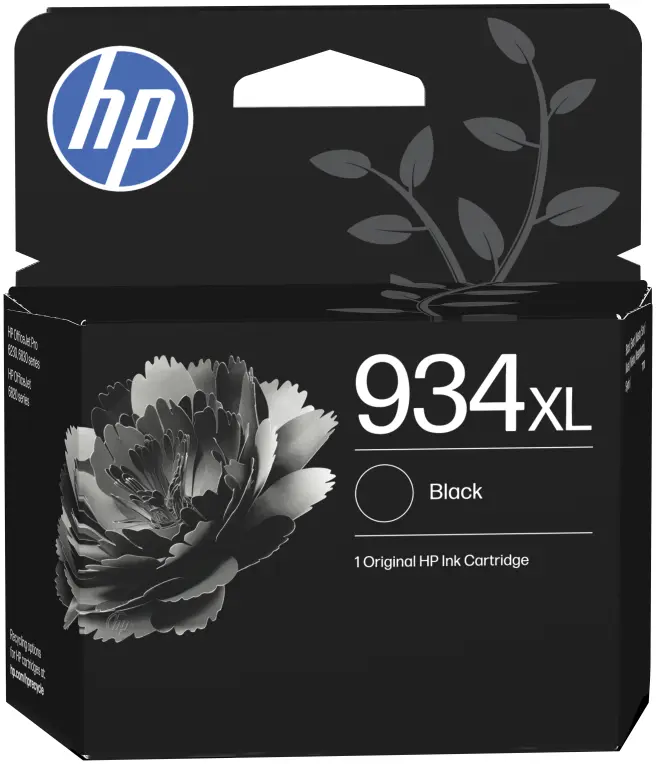 HP Cartucho De Tinta Original 934XL Alta Capacidad Negro