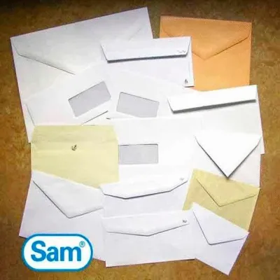 Sam Bolsa Din K5 Versam 160 C Autoadhesivo con Tira de Silicona 162x229 80g Kraft 250 Sobres