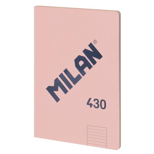 Milan Libreta Encolada A4 48H Papel 95Gr  1 Línea 7Mm Serie 1918 Rosa