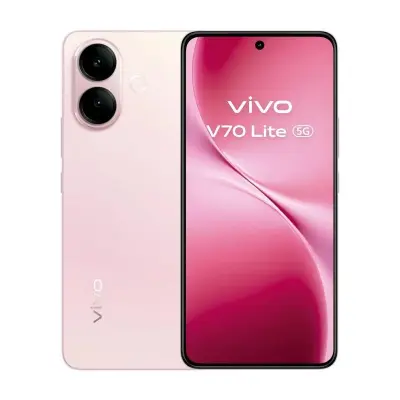VIVO V70 Lite 5G Smartphone 6.77" 6GB RAM 256GB Almacenamiento Rosa