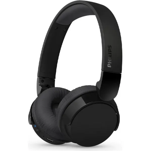 Philips Tah3209 Auriculares Inalambricos On‑Ear - Bluetooth 5.3 - Hasta 25H De Reproduccion - Microfono Con Reduccion De Ruido - Diseño Plegable Y Ligero Con Almohadillas De Espuma Viscoelastica - Color Negro