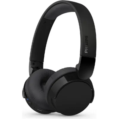 Philips Tah3209 Auriculares Inalambricos On‑Ear - Bluetooth 5.3 - Hasta 25H De Reproduccion - Microfono Con Reduccion De Ruido - Diseño Plegable Y Ligero Con Almohadillas De Espuma Viscoelastica - Color Negro