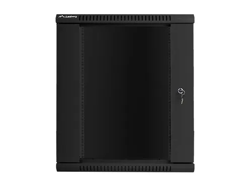 Lanberg Armario Rack 15U Bastidor de Pared Negro WF01-6415-10B