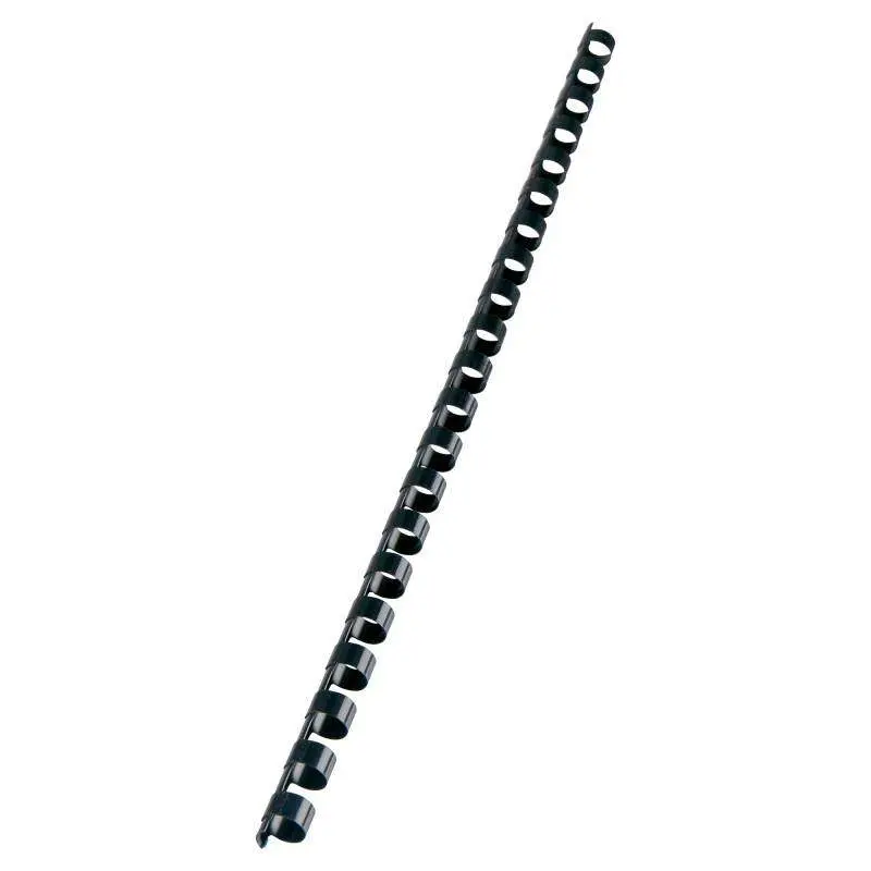 Gbc Combbind Pack De 100 Canutillos Encuadernacion 10Mm - Duradero Y Resistente - Color Negro