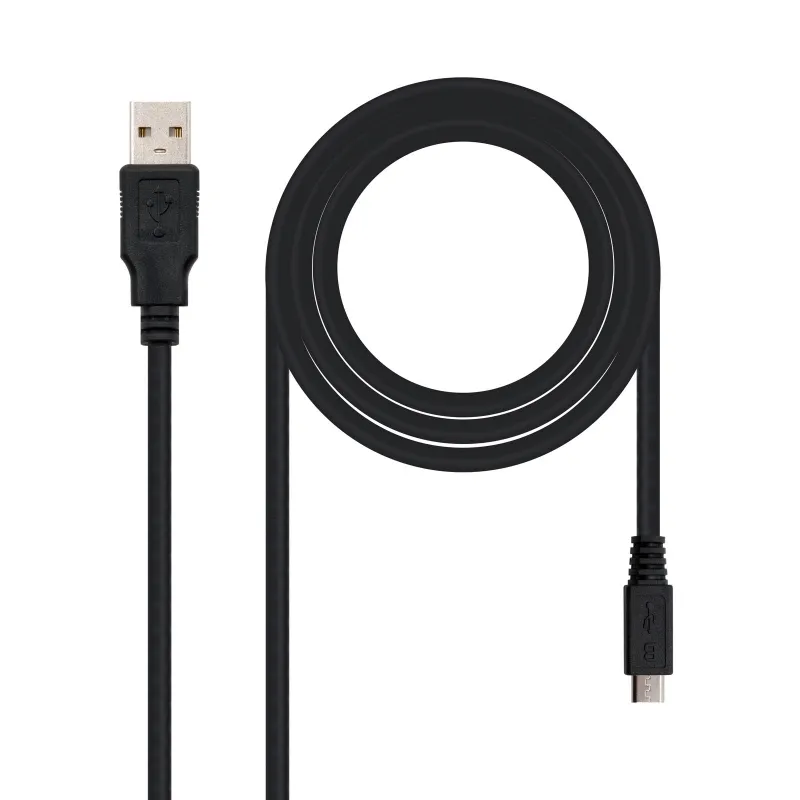 Nanocable Cable Usb 2.0 A/M Micro Usb B/M 0,8 M
