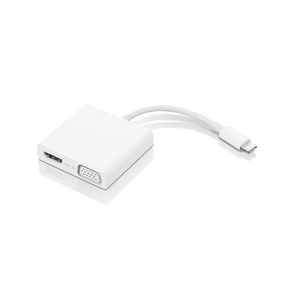 Adaptador Usb-C Lenovo Travel Hub: 4K Hdmi, Vga, Usb-A 3.0
