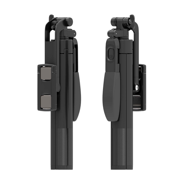 Aisens Palo Tripode Para Selfie Con Mando A Distancia Bluetooth 3 En 1 - Color Negro