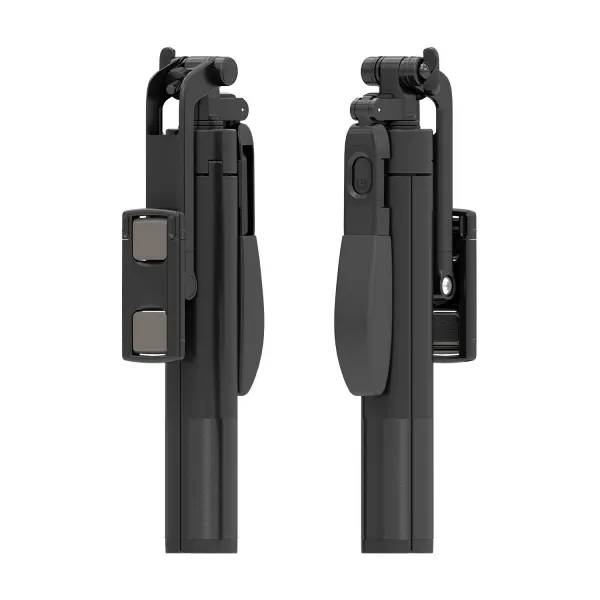 Aisens Palo Tripode Para Selfie Con Mando A Distancia Bluetooth 3 En 1 - Color Negro