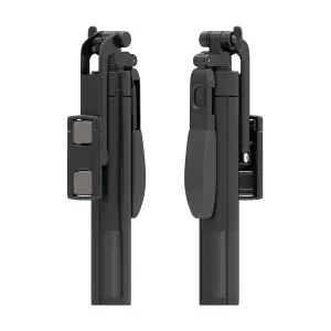 Aisens Palo Trípode para Selfie con Mando a Distancia Bluetooth 3 en 1 - Negro