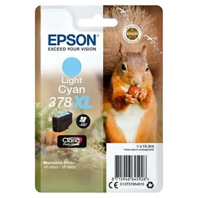 Epson 378XL Cartucho de Tinta Original Cian Claro