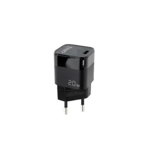 TooQ Cargador USB-C PD 20W Negro TQWC-PD20WT