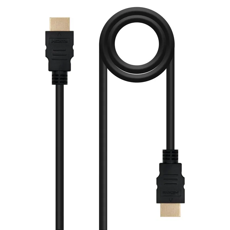 Nanocable Cable HDMI Alta Velocidad HEC A/M-A/M 1.5m Negro