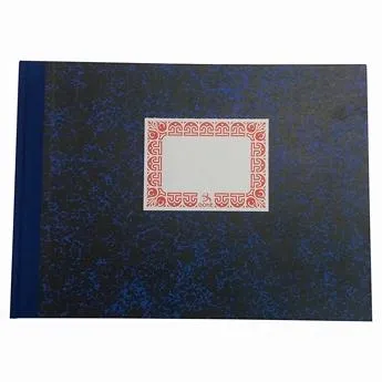 Dohe Cuaderno Cartoné 100H Folio Apaisado Rayado Horizontal 70Gr Azul