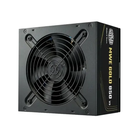 Cooler Master MWE V3 850W Fuente de Alimentación 80+ Gold ATX 3.1 PFC Activo No Modular