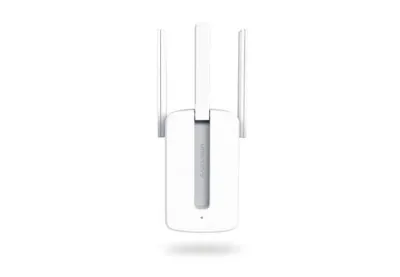Mercusys Repetidor Amplificador Extensor De Red Wifi - Hasta 300Mbps - Tecnologia Mimo - Boton Wps - 3 Antenas Externas