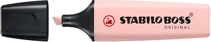 Stabilo Boss Naturecolors Wildflower Edition Marcador Fluorescente - Trazo Entre 2 Y 5Mm - Tinta Con Base De Agua - Color Colorete