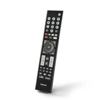 Hama Mando a Distancia para TV Grundig, Alcance 10m, 48 Botones, Streaming, Negro