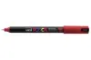 Posca Marcador PC-1MR No Permanente Punta Extrafina 0.7mm Rojo