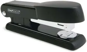 Rapesco Bowfin Grapadora Metálica de Sobremesa Hasta 25 Hojas Color Negro