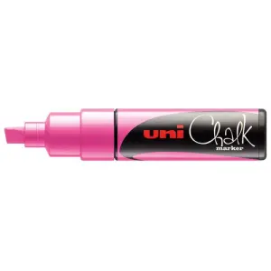 UNIBALL MARCADOR DE TIZA LÍQUIDA CHALK PWE-8K ROSA FLÚOR