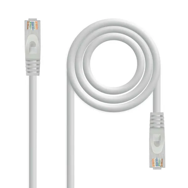 Nanocable Cable De Red Latiguillo Rj45 Lszh Cat.6A Utp Awg24 5M - Color Gris