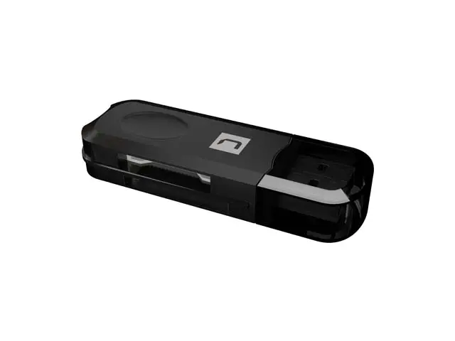 NATEC ANT 3 Mini Lector de Tarjeta USB 2.0 Negro