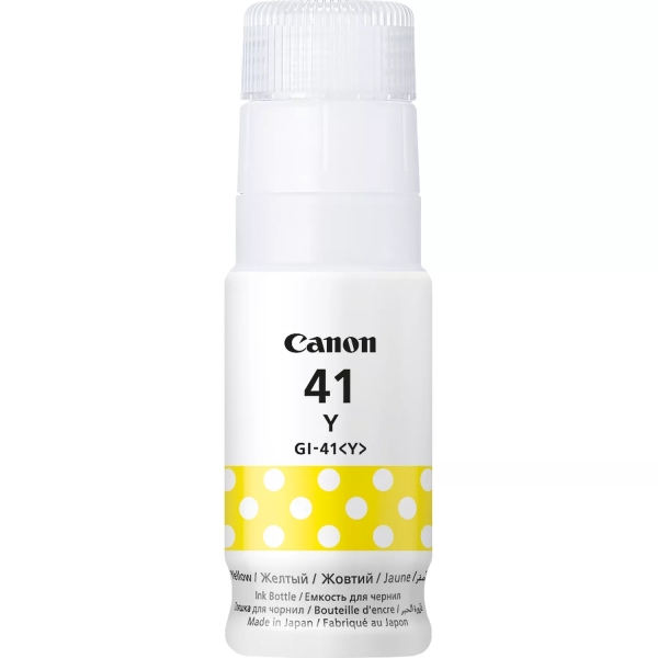 Canon Gi41 Amarillo Botella De Tinta Original - Gi41Y/4545C001