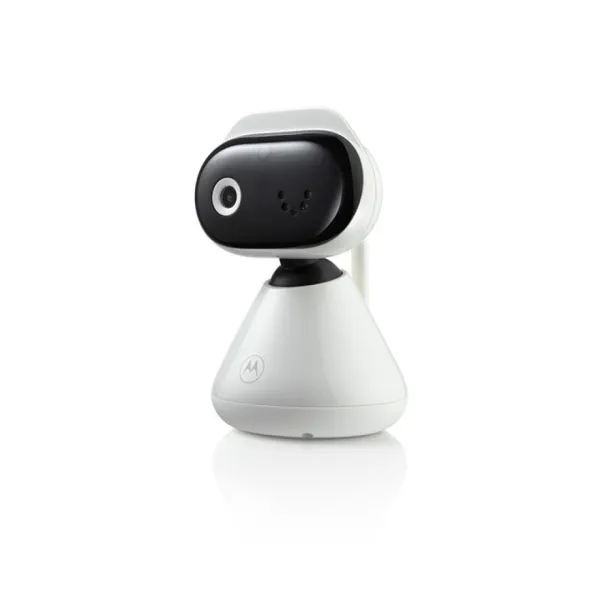 Motorola PIP1000 Vigilabebés con Cámara 1080p, Visión Nocturna, WIFI, Pantalla 5", Sensor de Temperatura, Color Blanco