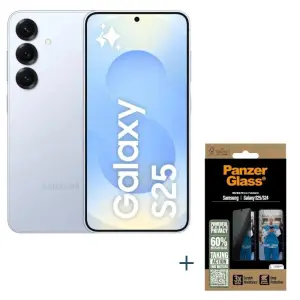 Samsung S25 256GB Azul + Protector de Privacidad Panzer