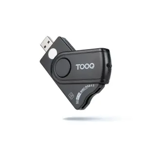TooQ TQR-3012B Lector DNIe, SIM, SD/TF, USB-A