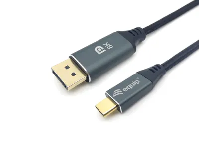 Equip Cable USB-C a DisplayPort 1.4 Macho 1M 8K 60Hz