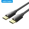 Vention Cable DisplayPort Macho a DisplayPort Macho 4K 5m Negro