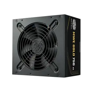 Cooler Master MWE V3 Fuente de Alimentacion 80+ Gold 750W - ATX 3.1 - 12V-2X6 - PFC Activo - No Modular