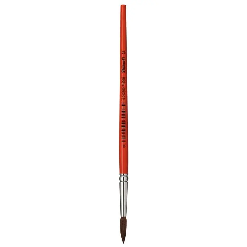 Pelikan Pincel Serie 23 Nº 10 Punta Redonda Pelo Natural Mango Madera Barnizado