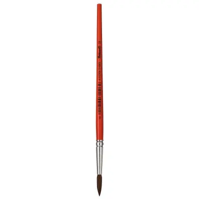 Pelikan Pincel Serie 23 Nº 10 Punta Redonda Pelo Natural Mango Madera Barnizado